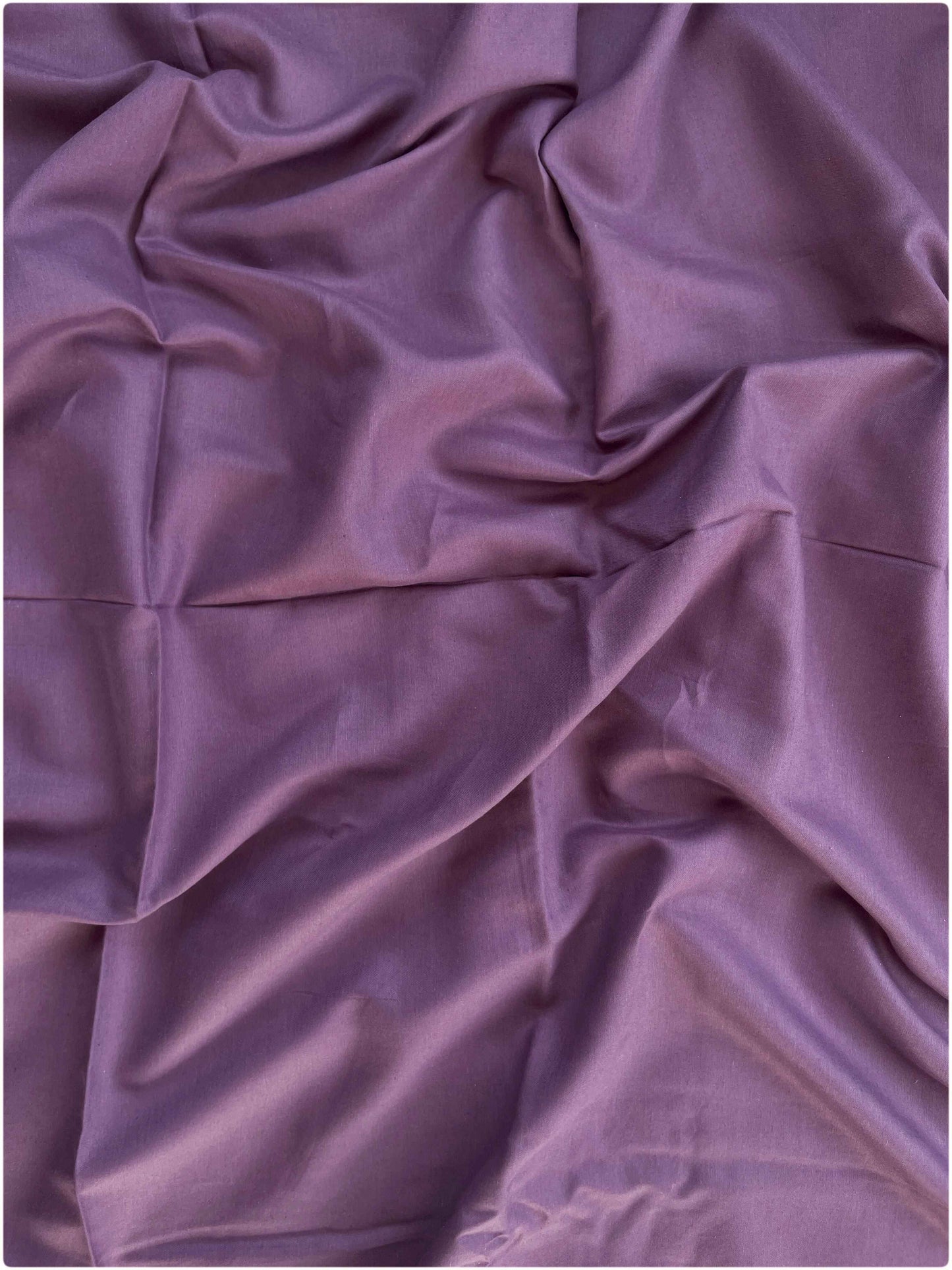 Decaso Solids Bedsheets - Grape Wine