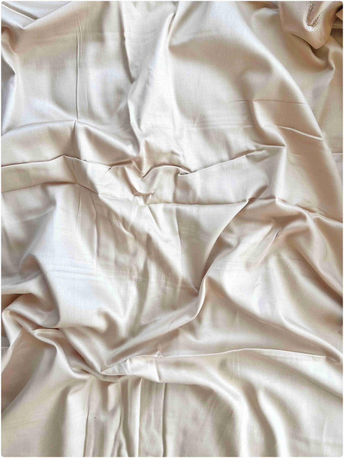 Decaso Solids Bedsheets - Classic Ivory