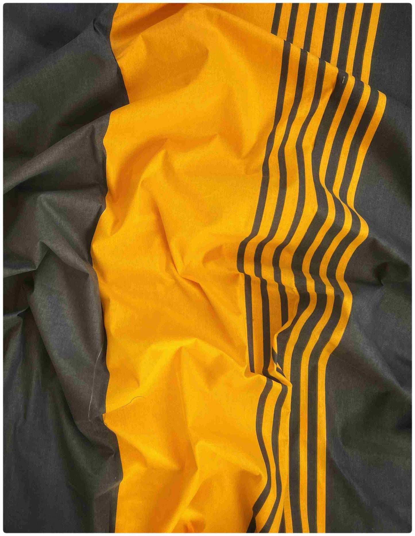 Decaso Abstract - Mustard & Grey