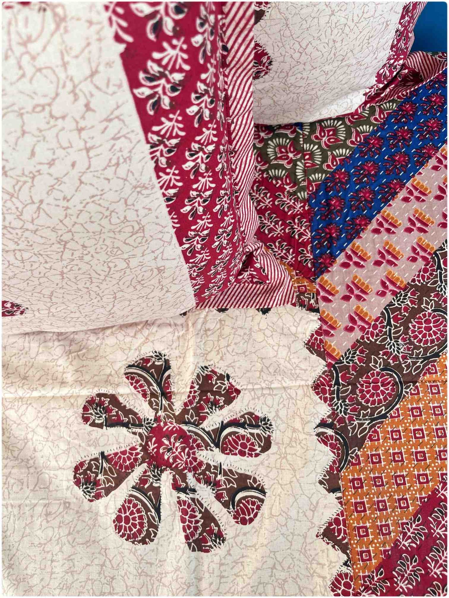 Decaso Ethnic - Green & Maroon
