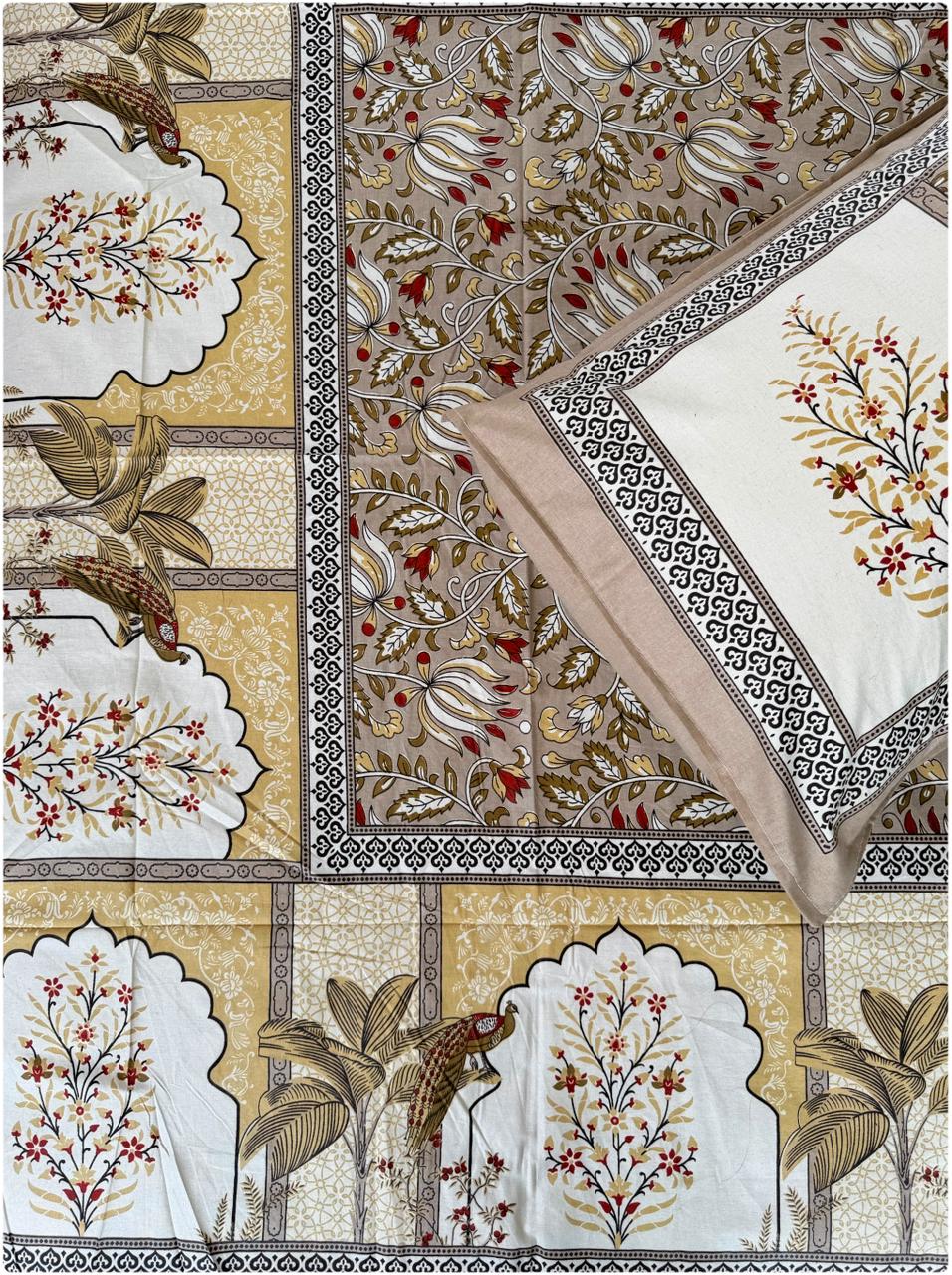 Ethnic Motif Premium Single Bedsheet