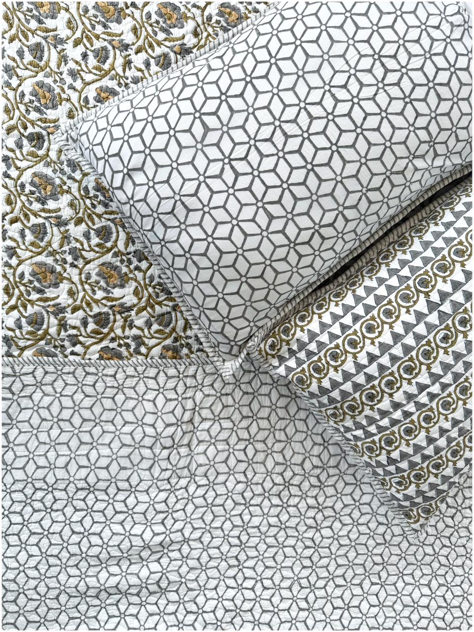 Silver Mist Queen Bedcover