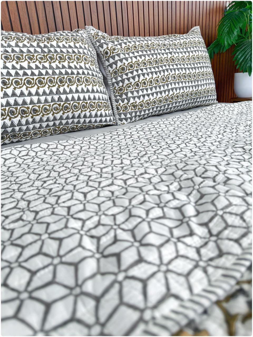 Silver Mist Queen Bedcover