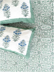 Sage OG Handblock Super King Bedsheet
